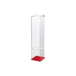 Cerf Dellier Porte-cornets à glace vertical 1 trous de 35 mm avec couvercle articulé Discount