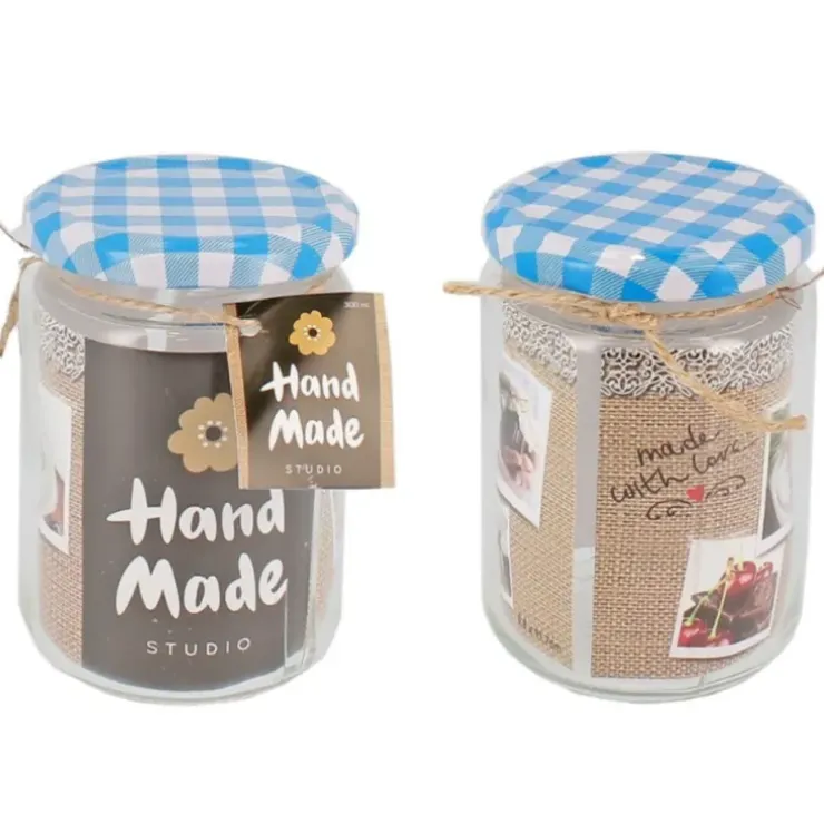 Cerf Dellier Pot à confiture couvercle vichy Outlet