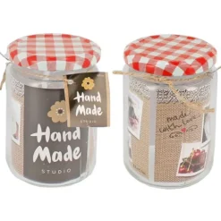 Cerf Dellier Pot à confiture couvercle vichy Outlet