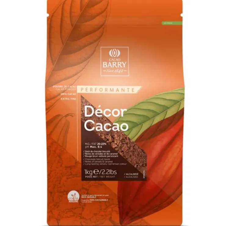 Cerf Dellier Poudre de cacao Décor Cacao Performante Barry 1 kg Outlet