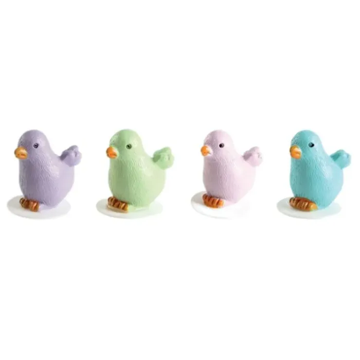 Cerf Dellier Poussins sur pique plastique assortis (x64) Discount