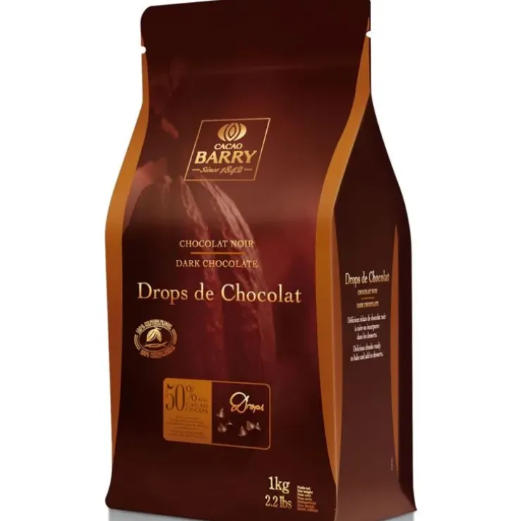 Cerf Dellier Pépites de chocolat noir drops 1 Kg Best