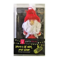 Cerf Dellier Père Noël bonnet rouge Online