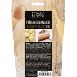 Cerf Dellier Préparation bavarois Chocolat Blanc New