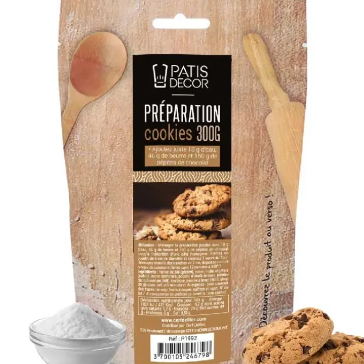 Cerf Dellier Préparation cookies 300 g Clearance