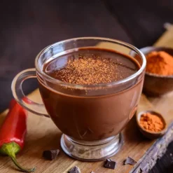 Cerf Dellier Préparation instantanée pour boisson au cacao saveur épicée mexicain - 300 g Outlet