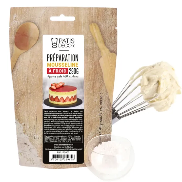 Cerf Dellier Préparation mousseline à froid 290 g Outlet