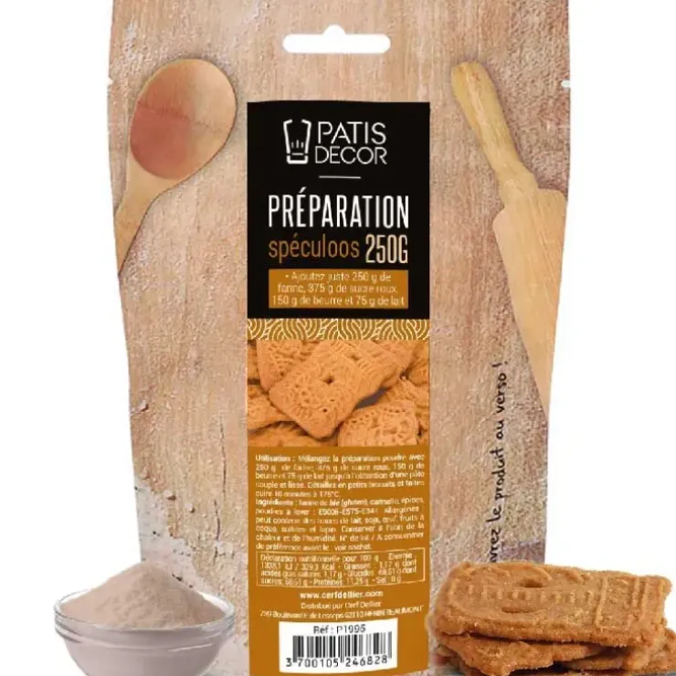 Cerf Dellier Préparation Spéculoos 250 g Discount