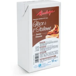 Cerf Dellier Préparation UHT pour glace à l'italienne - saveur chocolat - 1,1 kg Sale