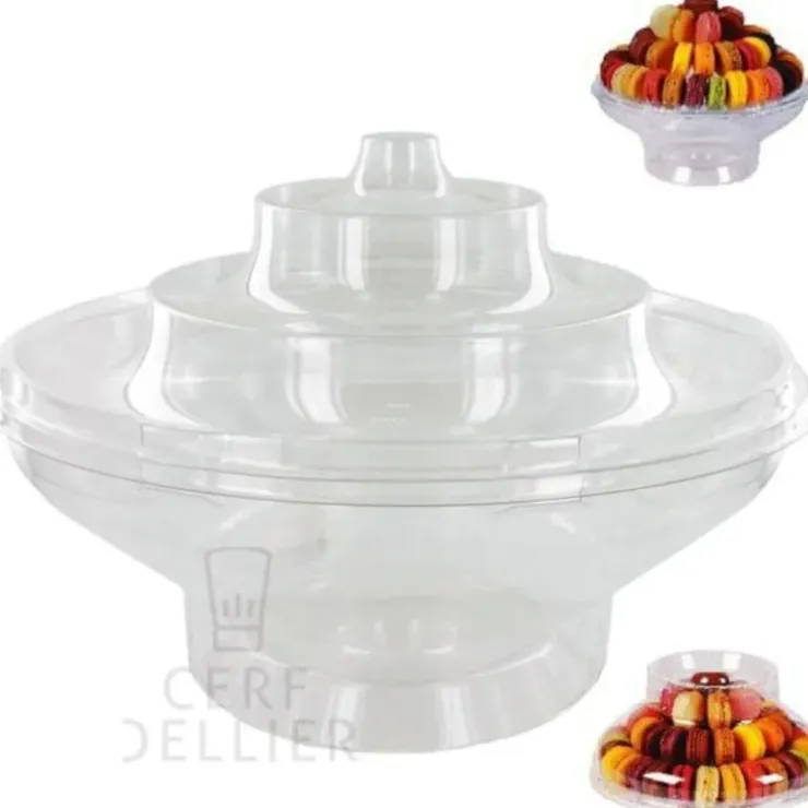 Cerf Dellier Présentoir dôme à macarons Discount