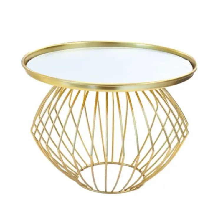 Cerf Dellier Présentoir gâteau miroir pied boule doré ø 21 cm Online