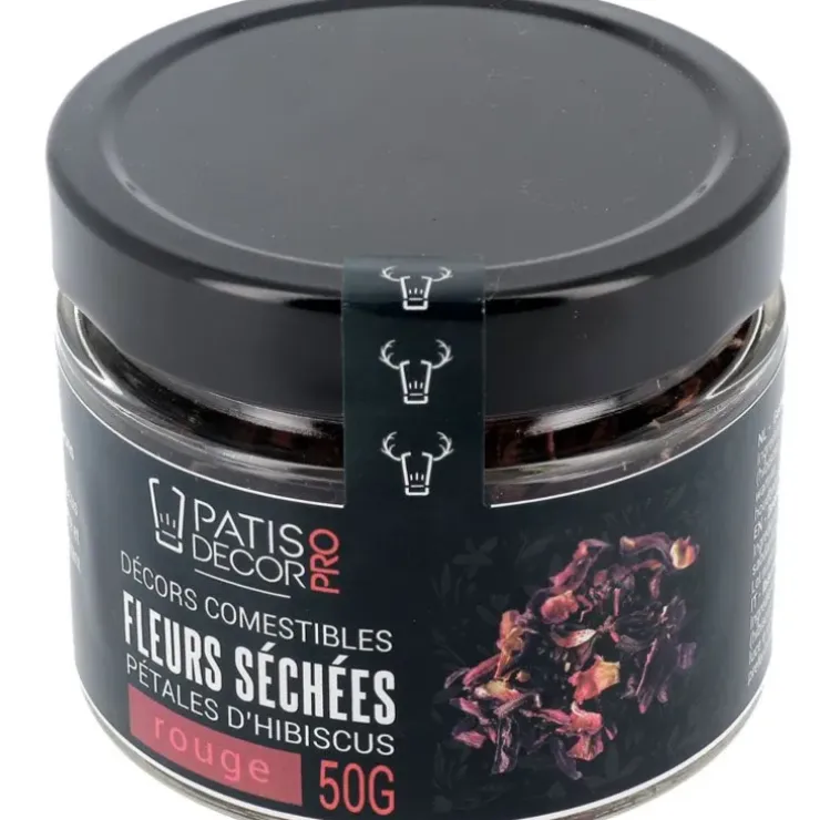 Cerf Dellier Pétales d'hibiscus rouges séchées 50 g Online