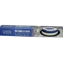 Cerf Dellier Pâte à sucre bleu marine étalée - DDM 06/24 Online