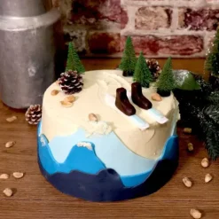 Cerf Dellier Pâte à sucre bleue pastel étalée - DDM 09/24 New