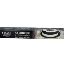 Cerf Dellier Pâte à sucre noire étalée Discount