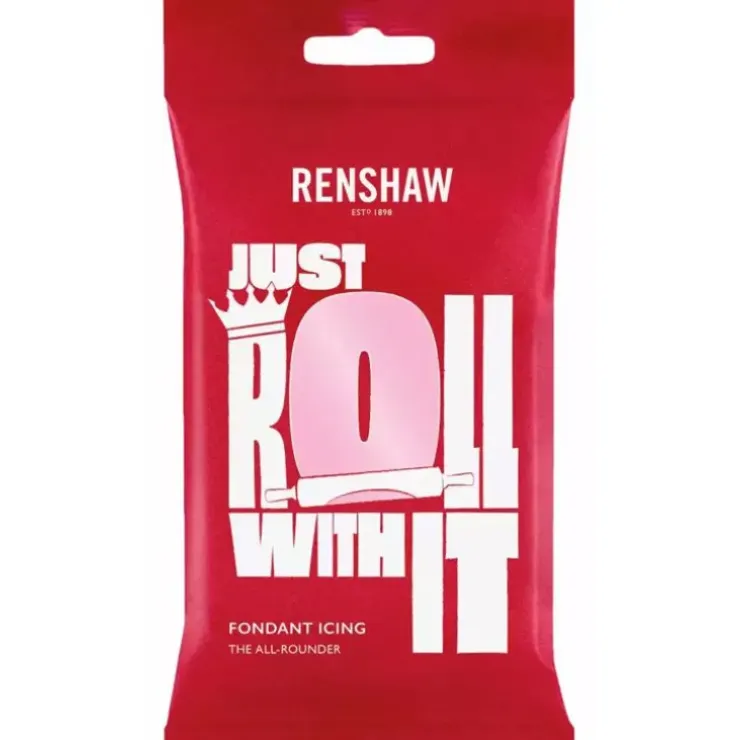 Cerf Dellier Pâte à sucre Rose Renshaw 250 g Outlet