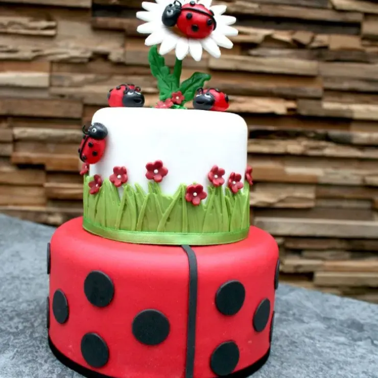 Cerf Dellier Pâte à sucre rouge étalée - DDM 06/24