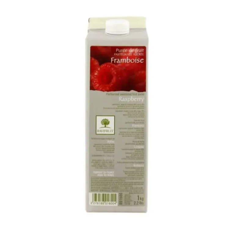 Cerf Dellier Purée de framboise Ravifruit 1 kg Hot