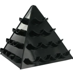 Cerf Dellier Pyramide à macarons noire Hot