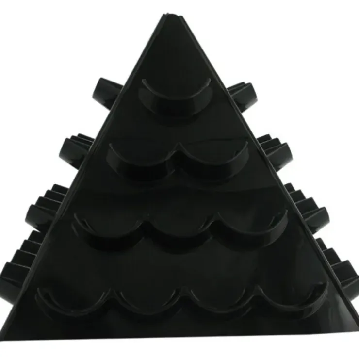 Cerf Dellier Pyramide à macarons noire Hot