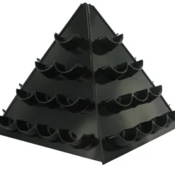 Cerf Dellier Pyramide à macarons noire Hot