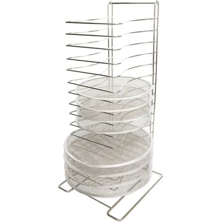 Cerf Dellier Rack pour grilles à pizza inox 15 niveaux jusqu'à 40 cm Outlet