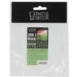 Cerf Dellier Racloir pâtisserie demi-rond souple New