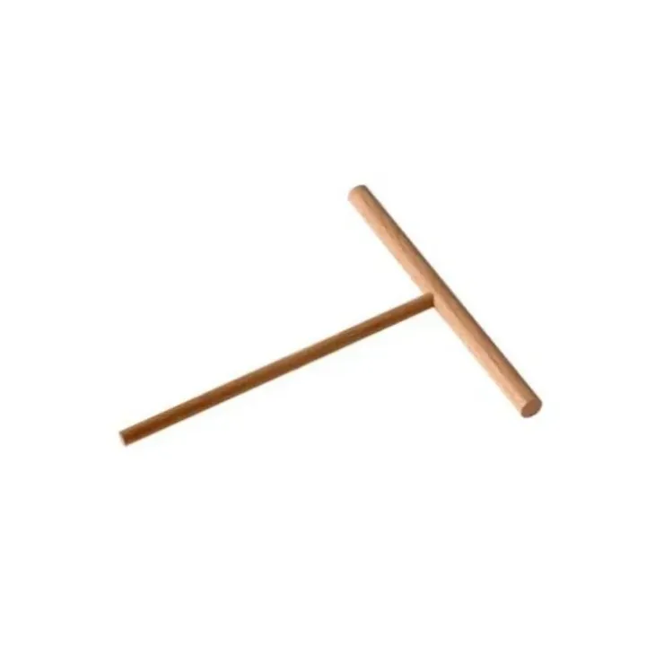 Cerf Dellier Rateau à crêpe rond en hêtre 14 cm Hot