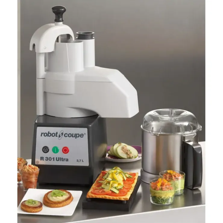Cerf Dellier Robot coupe combiné cutter/coupe-légumes R301 ULTRA Best