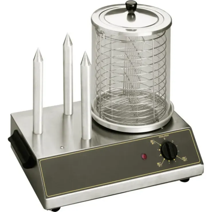 Cerf Dellier Roller Grill chauffe-saucisses 3 plots New