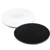 Cerf Dellier Ronds blancs et noirs Ø 24 cm (x5) Best