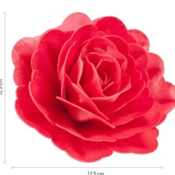 Cerf Dellier Rose rouge géante azyme New