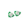 Cerf Dellier Roses blanches avec feuilles x10 Sale