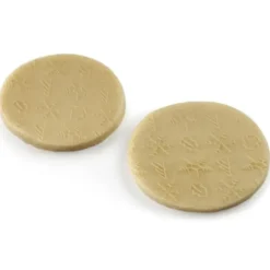 Cerf Dellier Rouleau empreintes en bois thème Hiver New
