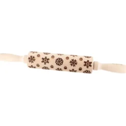 Cerf Dellier Rouleau empreintes Flocons