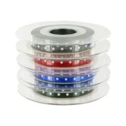 Cerf Dellier Ruban Etoiles 10 mm (20 m) Clearance