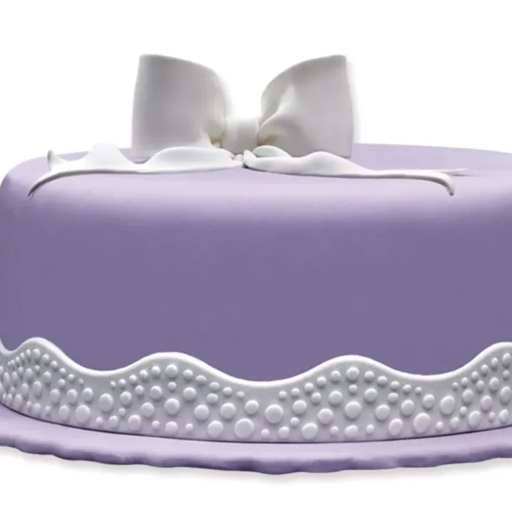 Cerf Dellier Ruban pâte à sucre bulles h 3 cm (2,5 m) Best