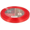 Cerf Dellier Ruban rouge satin (22 m)