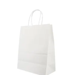 Cerf Dellier Sac en papier blanc - 21x11x27 cm Discount