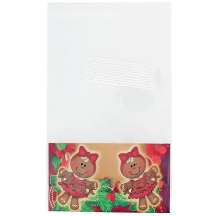 Cerf Dellier Sachets bonbons Fillettes + liens 18 x 30 cm (x10) Online