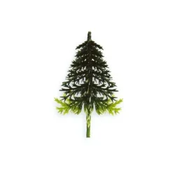 Cerf Dellier Sapin vert 2 tons sur pique (x100) Clearance