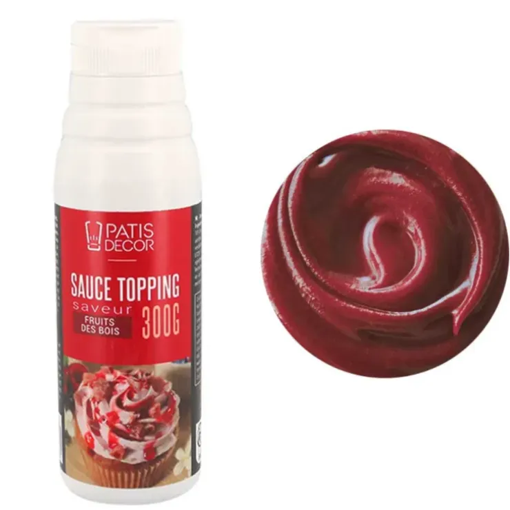 Cerf Dellier Sauce topping saveur fruits des bois 300g Discount