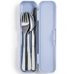 Cerf Dellier Set de couverts inox avec étui Hot