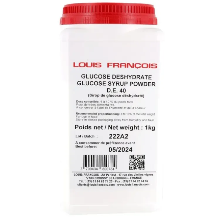 Cerf Dellier Sirop de Glucose déshydraté 1 kg New