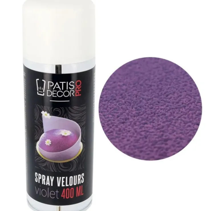 Cerf Dellier Spray effet velours Violet 400 ml Sale