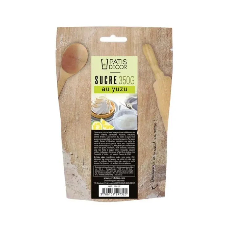 Cerf Dellier Sucre au yuzu 350 g
