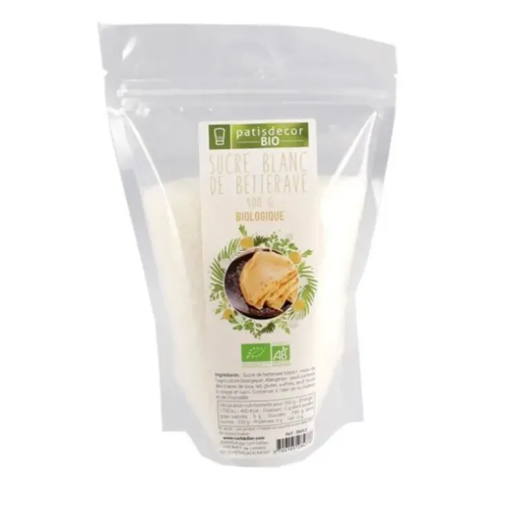 Cerf Dellier Sucre blanc de betterave Bio 400g Sale