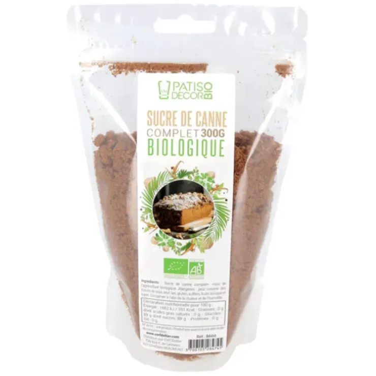 Cerf Dellier Sucre de canne complet Bio 300 g Outlet
