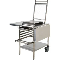 Cerf Dellier Table mobile inox pour guitare 71x61x85 cm Sale