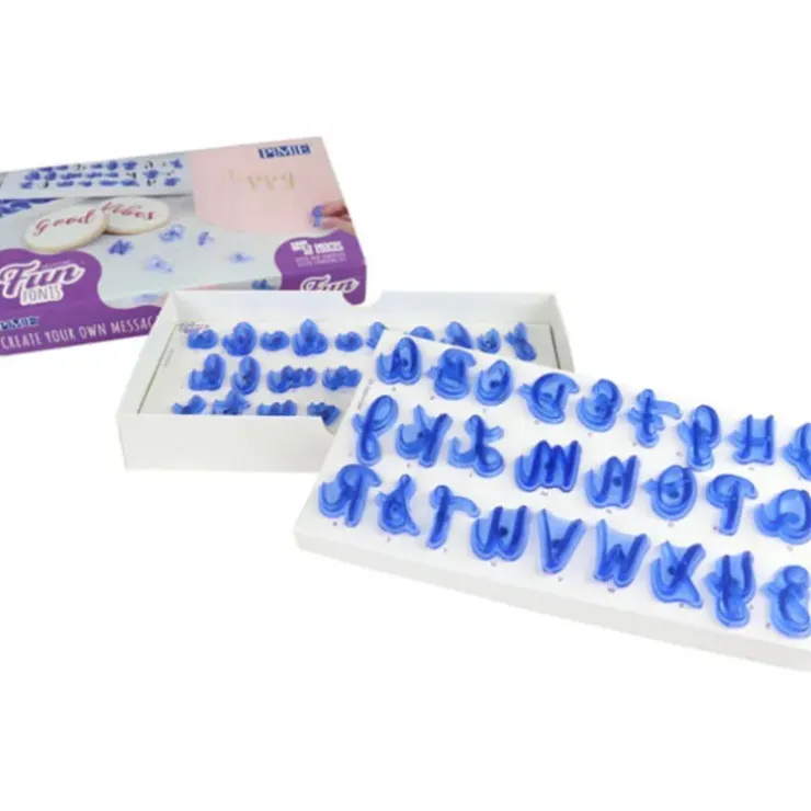 Cerf Dellier Tampons embosseurs alphabet Fun Fonts PME (x52) Online